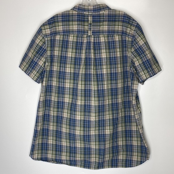 The North Face Blue Short Sleeve Button Up Shirt XL - Picture 2 of 5
